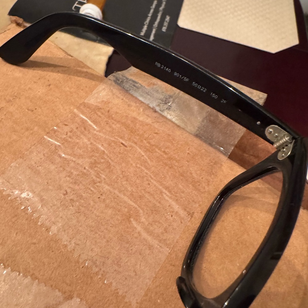 Ray-Ban Wayfarer Black Eyeglasses - Picture 4 of 5